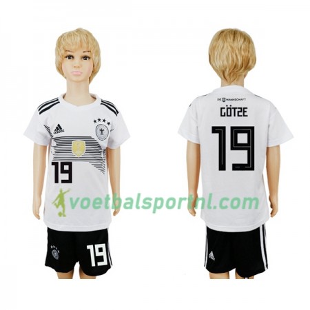 Duitsland Gotze 19 Kind Thuis Tenue WK voetbal 2018